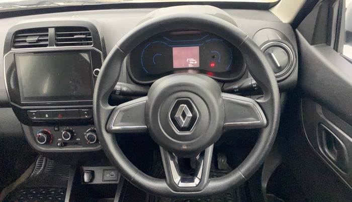 2022 Renault Kwid RXT 1.0 AMT, Petrol, Automatic, 2,690 km, Steering Wheel Close Up