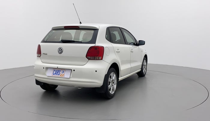 2010 Volkswagen Polo HIGHLINE1.2L, Petrol, Manual, 75,633 km, Right Back Diagonal
