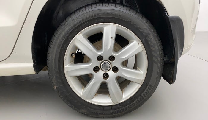2010 Volkswagen Polo HIGHLINE1.2L, Petrol, Manual, 75,633 km, Left Rear Wheel