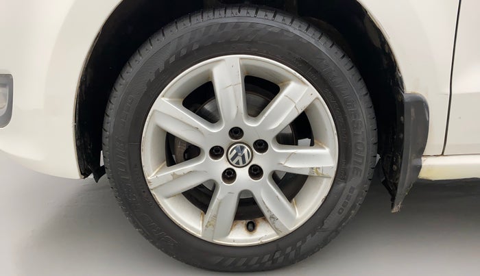 2010 Volkswagen Polo HIGHLINE1.2L, Petrol, Manual, 75,633 km, Left Front Wheel