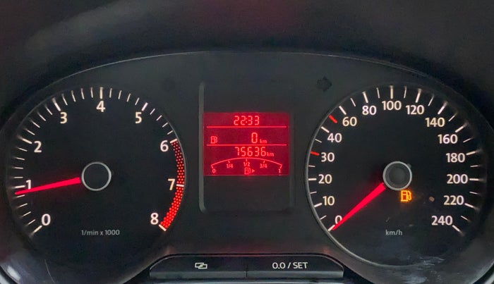 2010 Volkswagen Polo HIGHLINE1.2L, Petrol, Manual, 75,633 km, Odometer Image