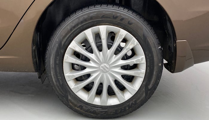2017 Maruti Ciaz DELTA 1.4 VVT, Petrol, Manual, 40,708 km, Left Rear Wheel
