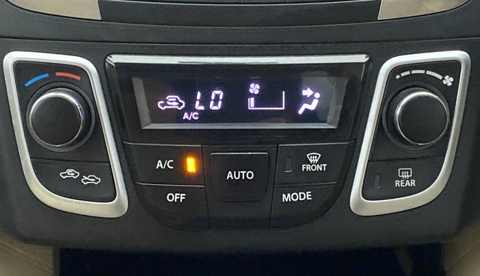2017 Maruti Ciaz DELTA 1.4 VVT, Petrol, Manual, 40,708 km, Automatic Climate Control