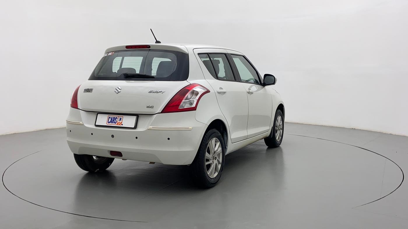 2014 Maruti Swift ZXI D, Petrol, Manual, 18,865 km, Right Back Diagonal