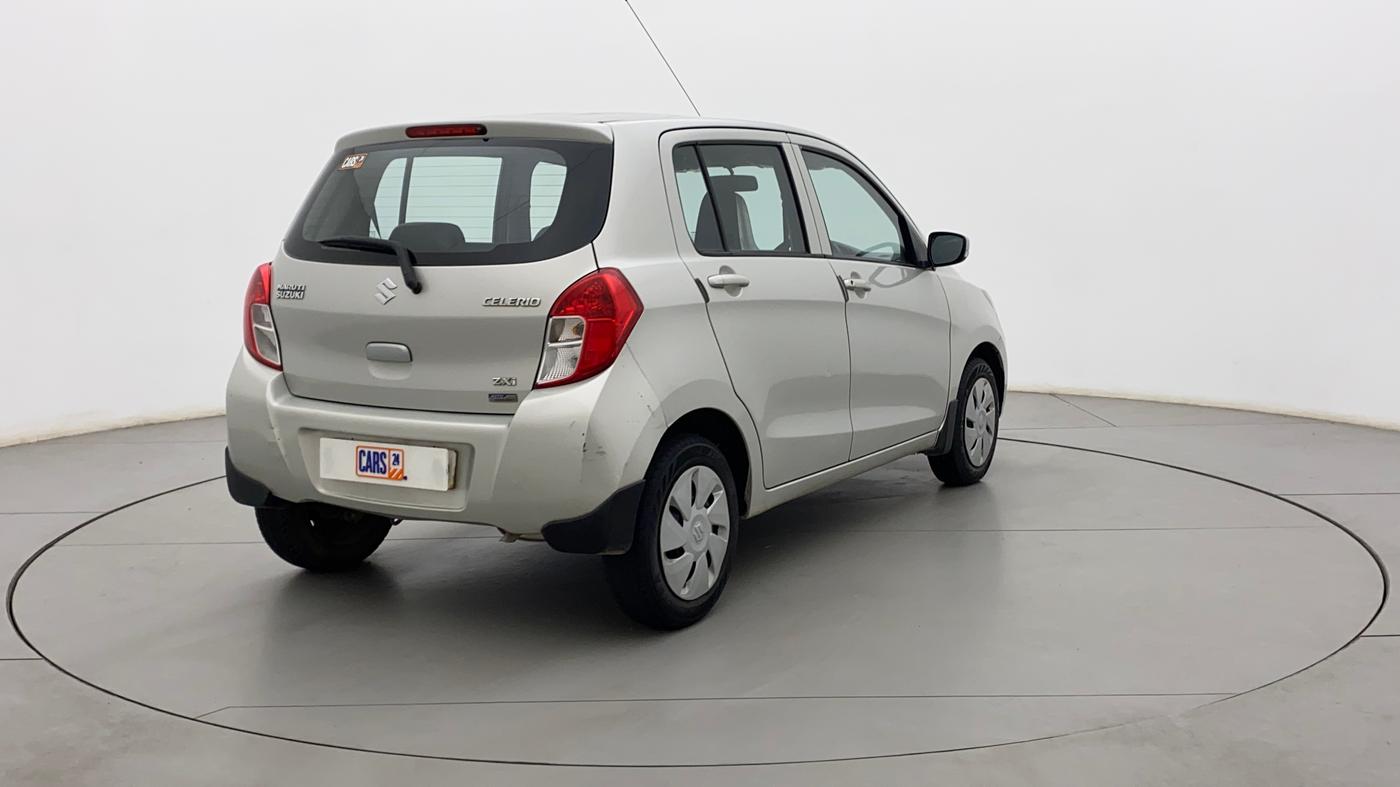 2017 Maruti Celerio ZXI AMT (O), Petrol, Automatic, 44,415 km, Right Back Diagonal