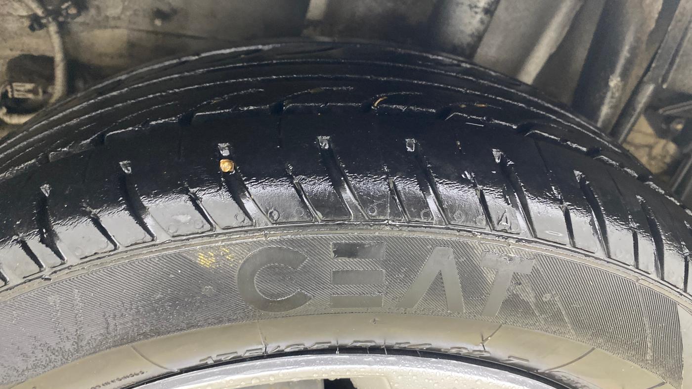 2019 Tata Tiago XZ PETROL, Petrol, Manual, 95,629 km, Left Rear Tyre Tread