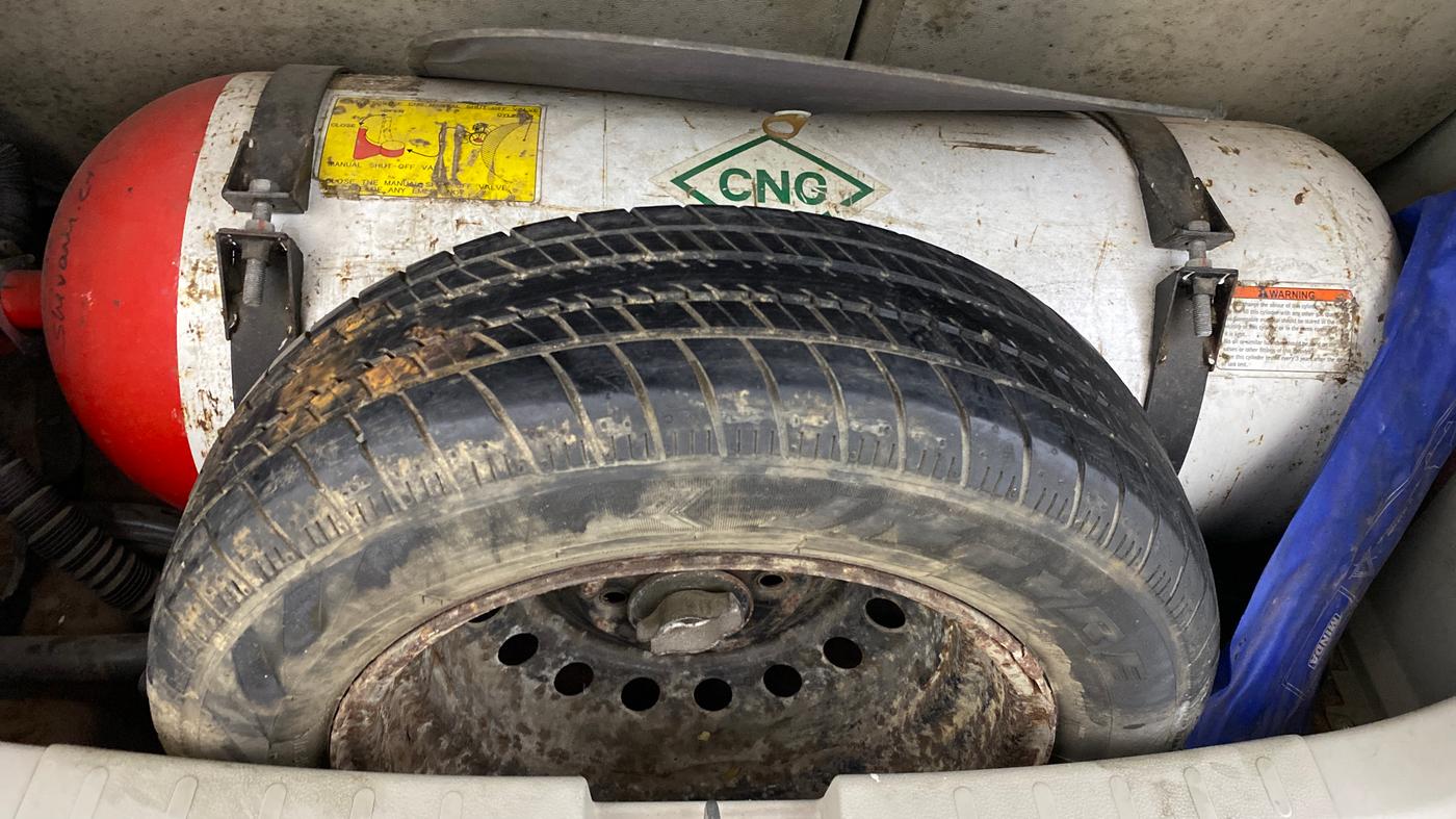 2015 Maruti Celerio VXI CNG, CNG, Manual, 59,551 km, Spare Tyre