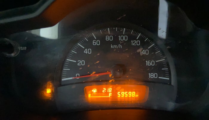 2015 Maruti Celerio VXI, Petrol, Manual, 59,581 km, Odometer Image