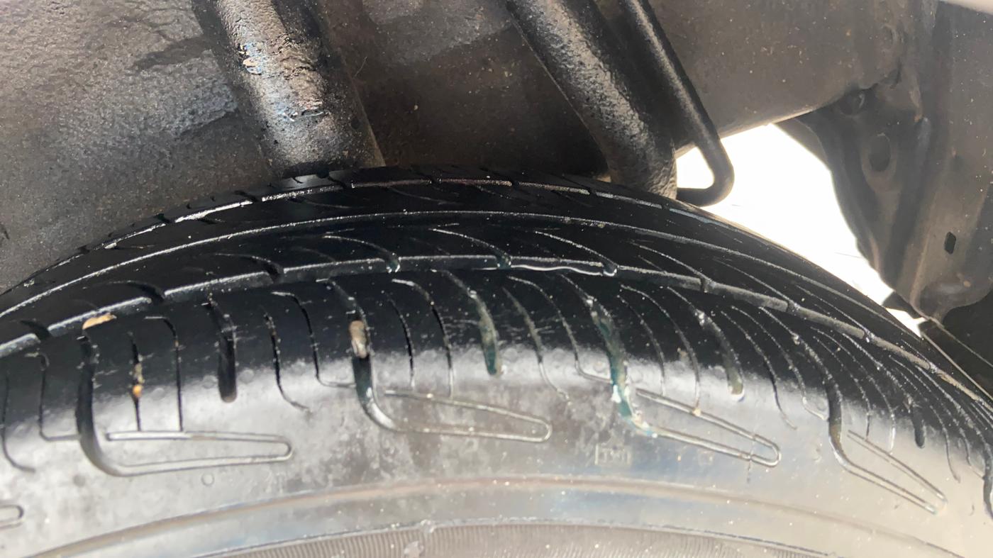 2015 Maruti Celerio VXI, Petrol, Manual, 59,581 km, Left Rear Tyre Tread