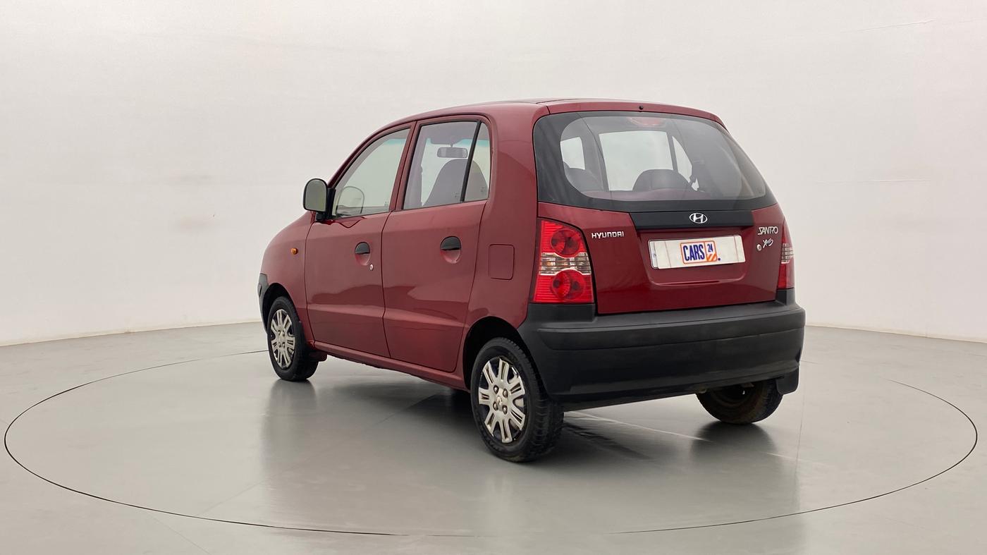 2011 Hyundai Santro Xing GL, Petrol, Manual, 83,915 km, Left Back Diagonal