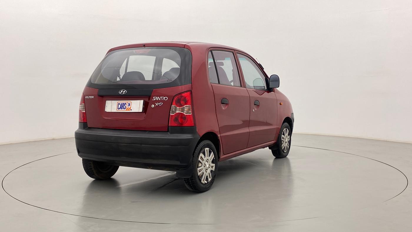 2011 Hyundai Santro Xing GL, Petrol, Manual, 83,915 km, Right Back Diagonal