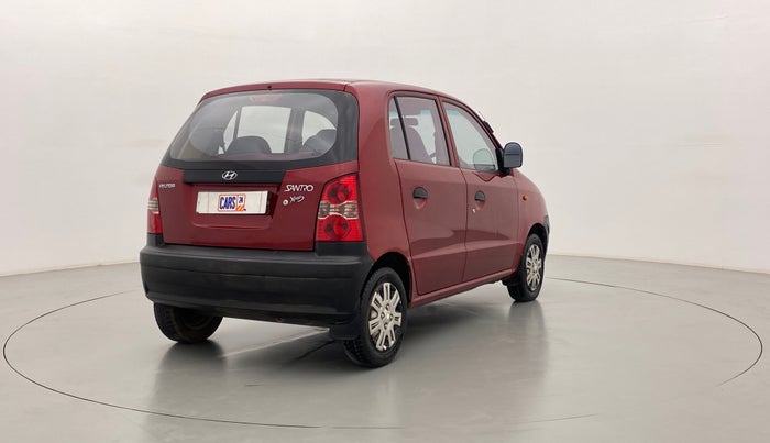 2011 Hyundai Santro Xing GL, Petrol, Manual, 83,915 km, Right Back Diagonal