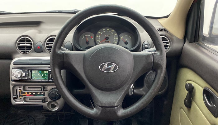 2011 Hyundai Santro Xing GL, Petrol, Manual, 83,915 km, Steering Wheel Close Up