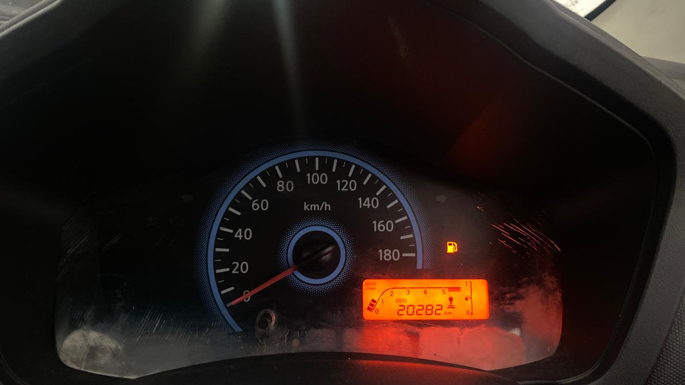 2018 Datsun Redi Go GOLD LIMITED EDITION, Petrol, Manual, 20,282 km, Odometer Image