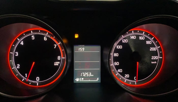 2020 Maruti Swift VXI, Petrol, Manual, 17,242 km, Odometer Image