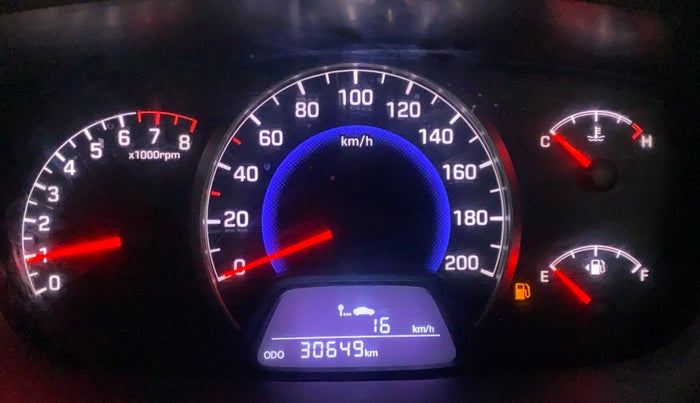 2016 Hyundai Grand i10 SPORTZ 1.2 KAPPA VTVT, Petrol, Manual, 30,618 km, Odometer Image