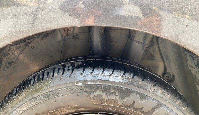 2021 Hyundai AURA S 1.2 CNG, CNG, Manual, 95,560 km, Left Rear Tyre Tread