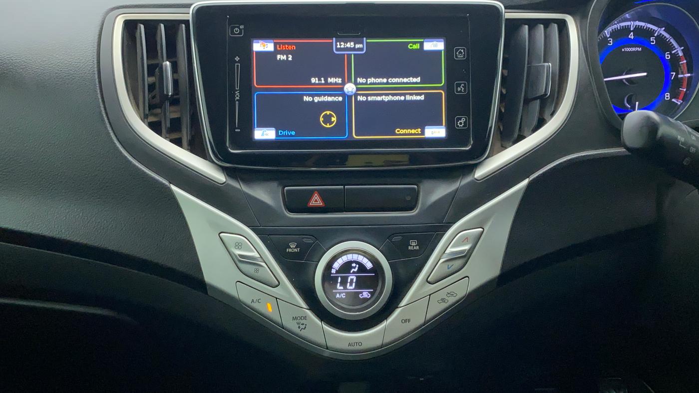 2017 Maruti Baleno ALPHA 1.2 K12, Petrol, Manual, 45,215 km, Air Conditioner