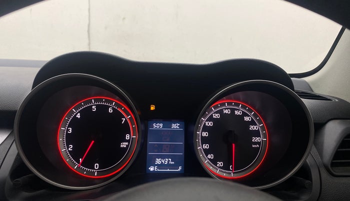2023 Maruti Swift ZXI, Petrol, Manual, 36,436 km, Odometer Image