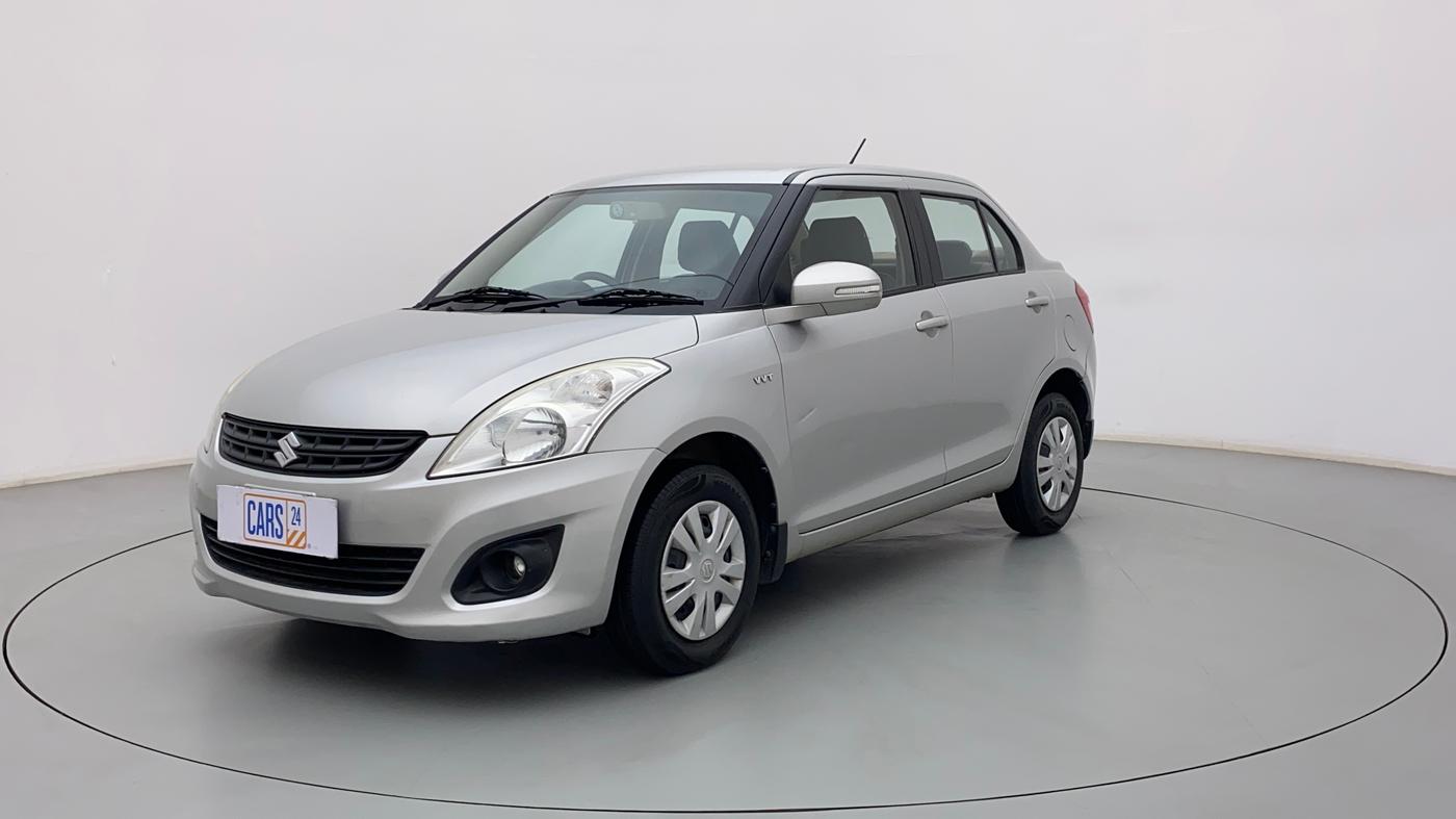 2013 Maruti Swift Dzire VXI, Petrol, Manual, 61,542 km, Left Front Diagonal