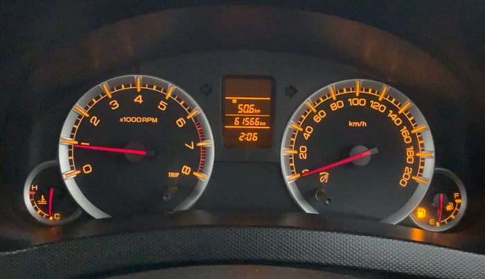 2013 Maruti Swift Dzire VXI, Petrol, Manual, 61,542 km, Odometer Image