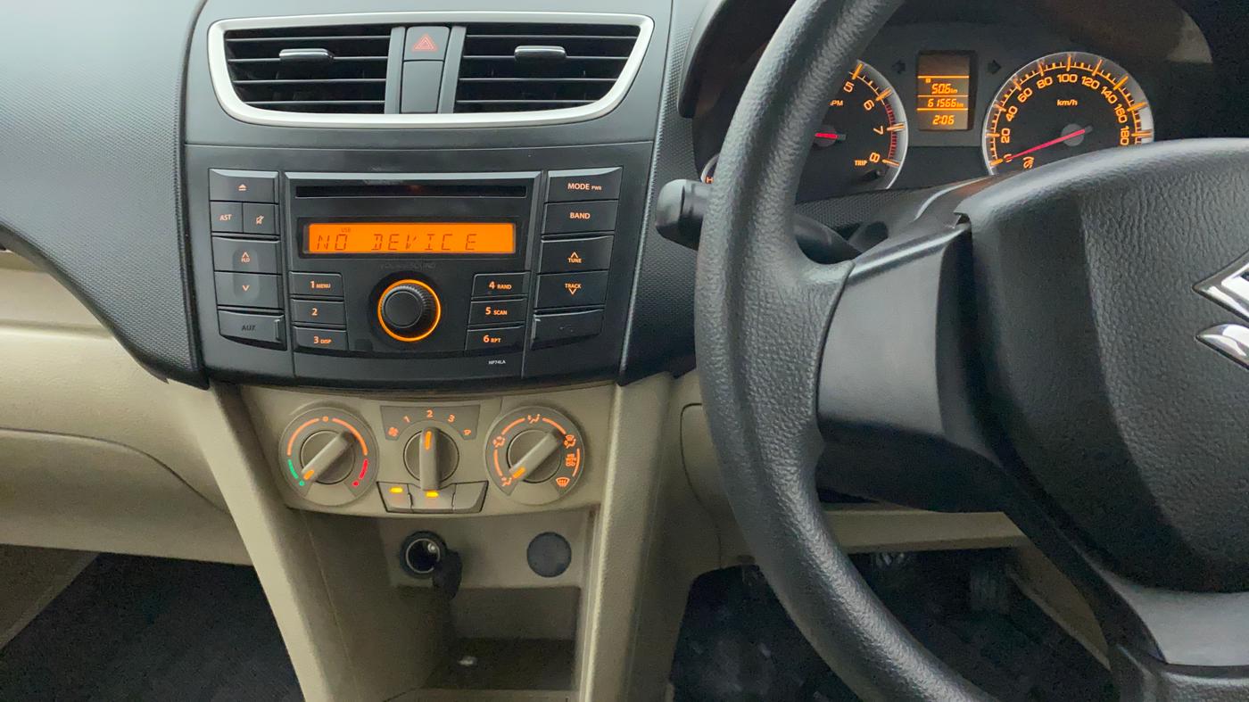 2013 Maruti Swift Dzire VXI, Petrol, Manual, 61,542 km, Air Conditioner