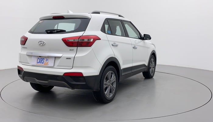 2017 Hyundai Creta SX PLUS AT 1.6 PETROL, Petrol, Automatic, 86,697 km, Right Back Diagonal