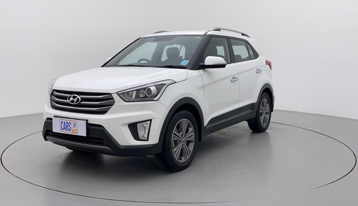 2017 Hyundai Creta SX PLUS AT 1.6 PETROL, Petrol, Automatic, 86,697 km, Left Front Diagonal