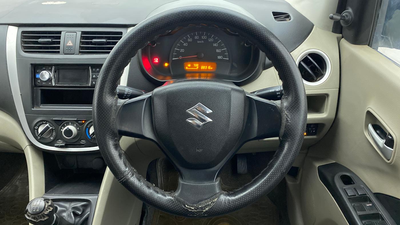 2017 Maruti Celerio VXI, CNG, Manual, 88,386 km, Steering Wheel Close Up