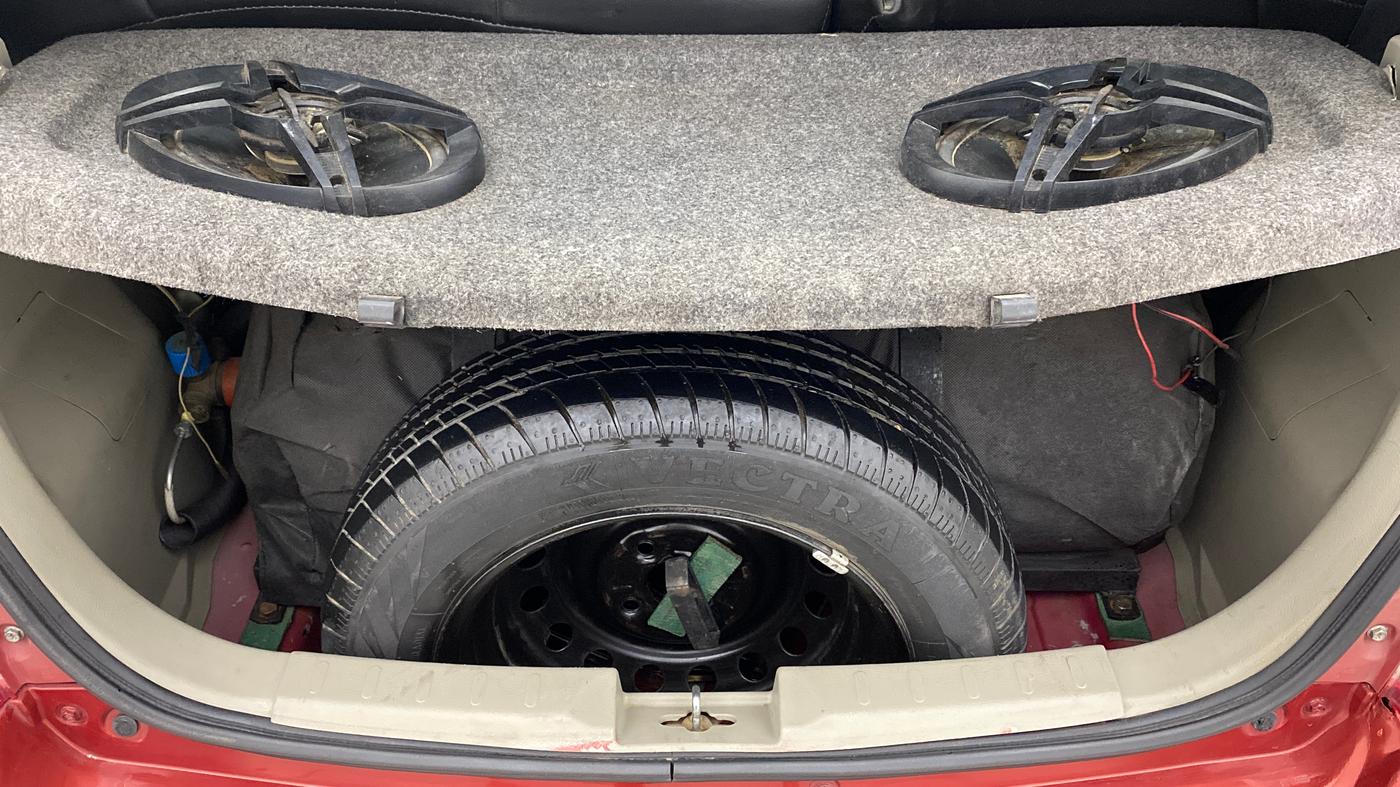 2017 Maruti Celerio VXI, CNG, Manual, 88,386 km, Boot Inside