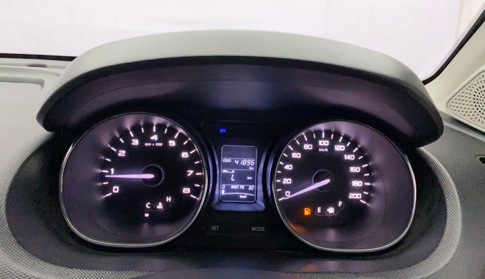 2018 Tata Tiago XZ PETROL, Petrol, Manual, 41,880 km, Odometer Image