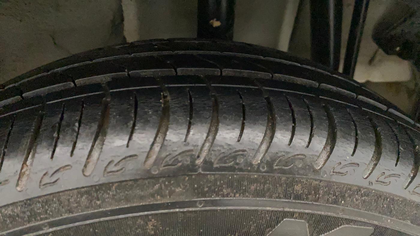 2023 Tata Tiago XT PETROL, Petrol, Manual, 25,802 km, Left Rear Tyre Tread
