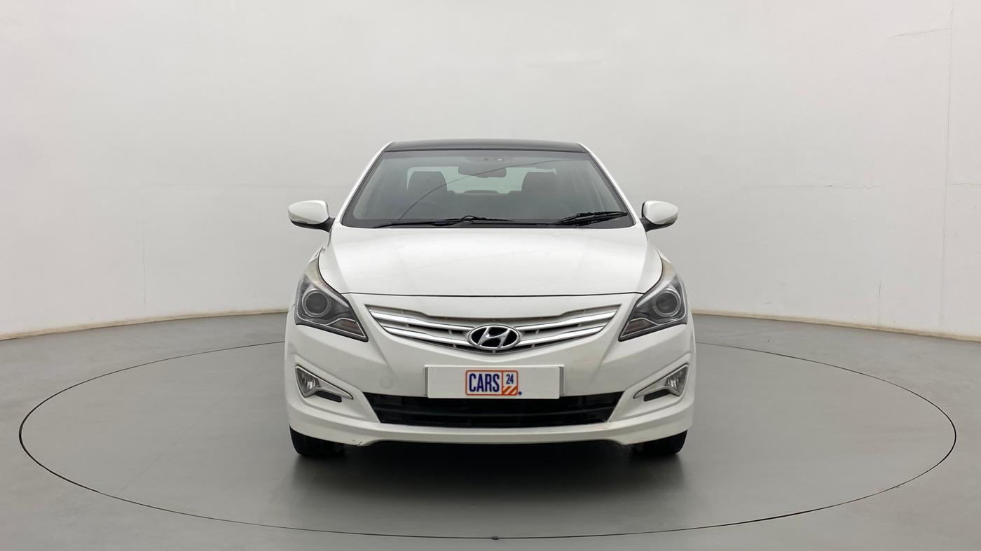 2015 Hyundai Verna FLUIDIC 4S1.6 VTVT SX O, Petrol, Manual, 81,180 km, Front