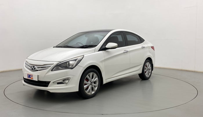 2015 Hyundai Verna FLUIDIC 4S1.6 VTVT SX O, Petrol, Manual, 81,180 km, Left Front Diagonal