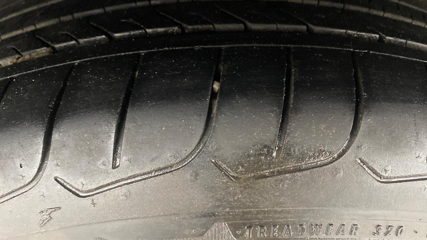 2021 KIA SONET HTX 1.0 IMT, Petrol, Manual, 91,934 km, Left Rear Tyre Tread