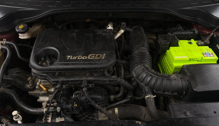 2021 KIA SONET HTX 1.0 IMT, Petrol, Manual, 91,934 km, Engine View