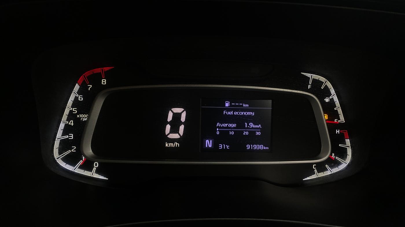 2021 KIA SONET HTX 1.0 IMT, Petrol, Manual, 91,934 km, Odometer Image