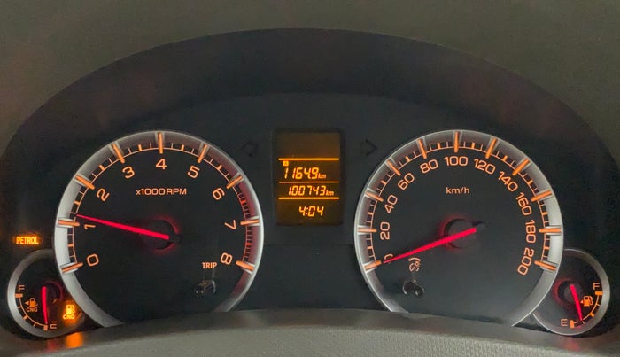 2015 Maruti Ertiga VXI CNG, CNG, Manual, 1,00,742 km, Odometer Image