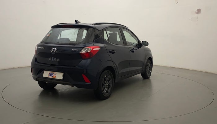 2022 Hyundai GRAND I10 NIOS SPORTZ 1.2 KAPPA VTVT CNG, CNG, Manual, 7,092 km, Right Back Diagonal