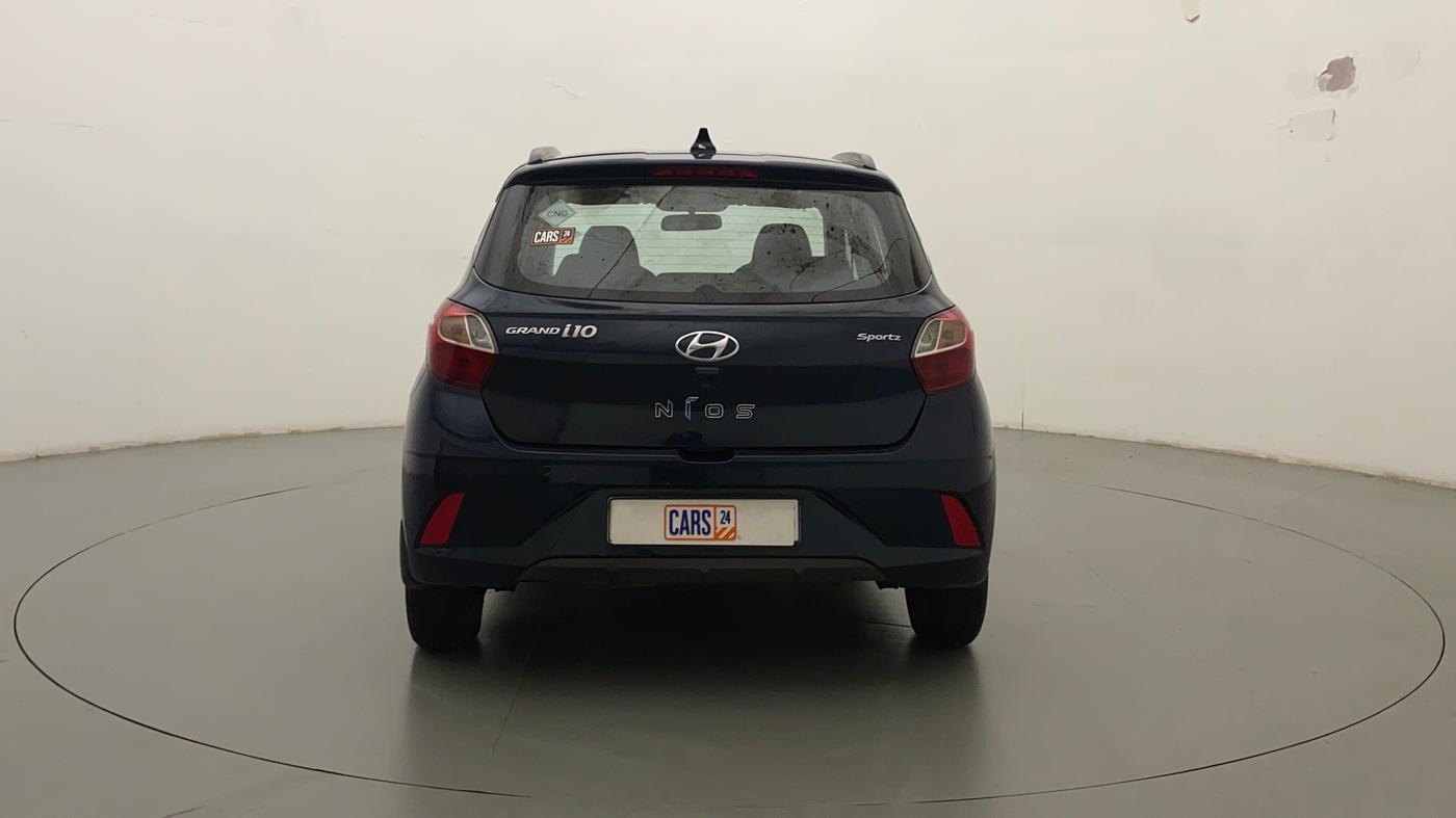2022 Hyundai GRAND I10 NIOS SPORTZ 1.2 KAPPA VTVT CNG, CNG, Manual, 7,092 km, Back/Rear