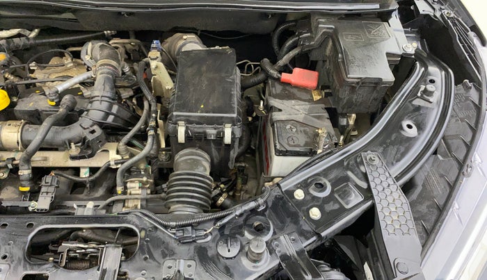 2022 Nissan MAGNITE XV PREMIUM TURBO CVT, Petrol, Automatic, 18,165 km, Engine View - Left