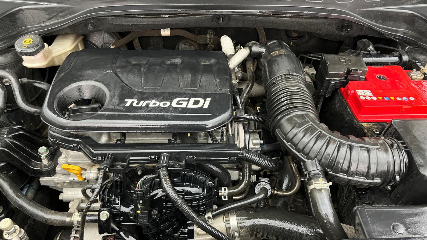 2020 KIA SONET HTX 1.0 IMT, Petrol, Manual, 95,224 km, Engine View