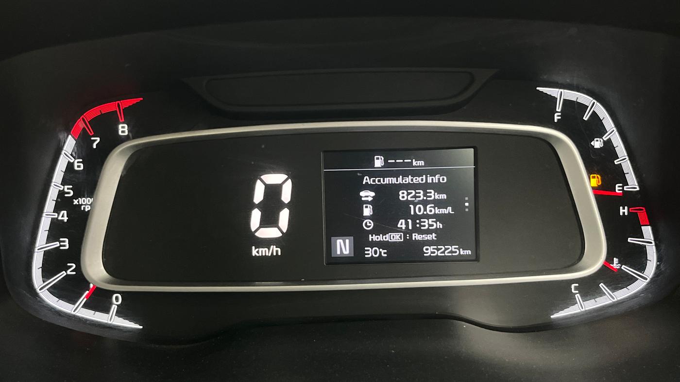 2020 KIA SONET HTX 1.0 IMT, Petrol, Manual, 95,224 km, Odometer Image