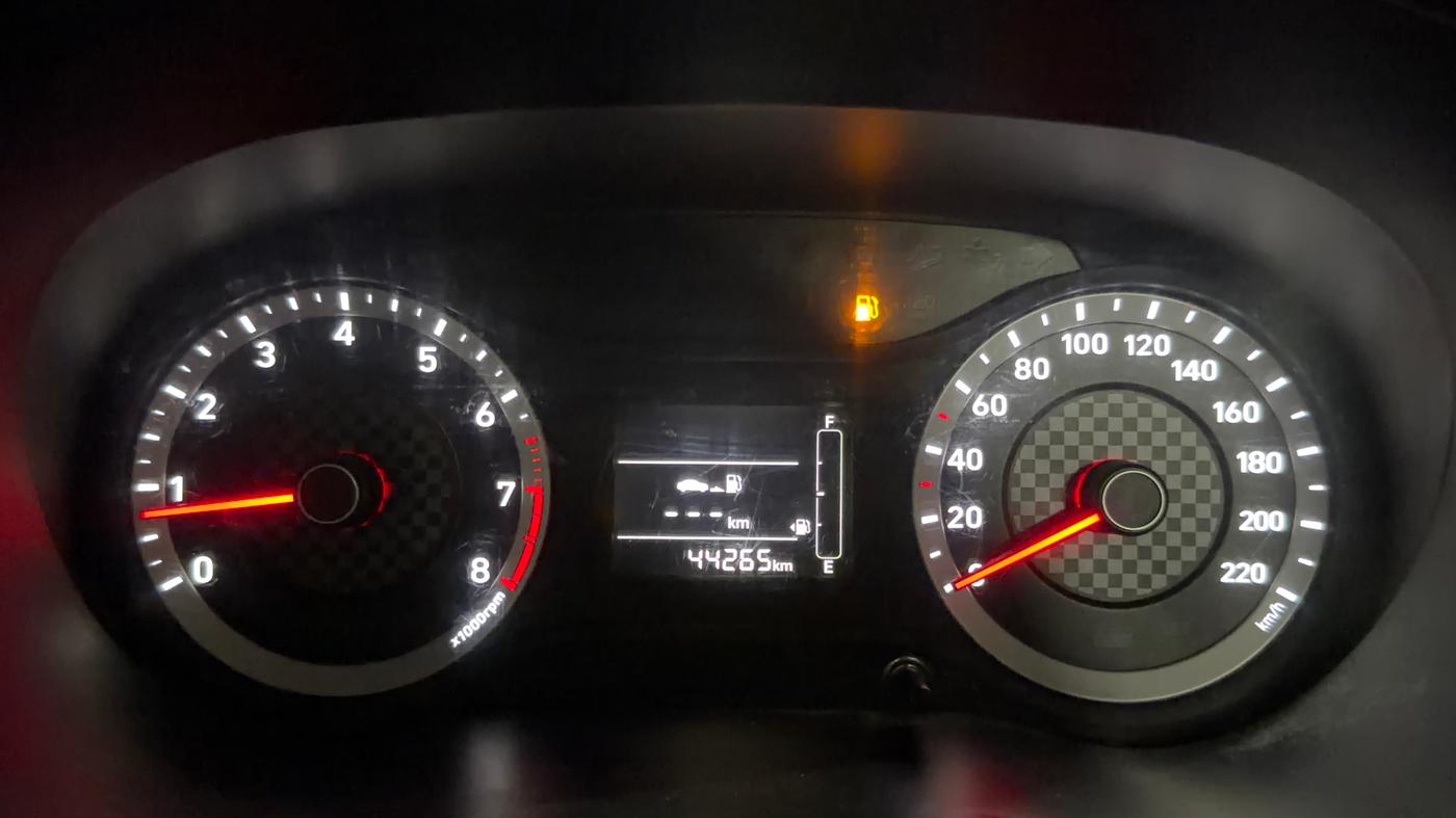 2020 Hyundai AURA S 1.2, Petrol, Manual, 44,145 km, Odometer Image