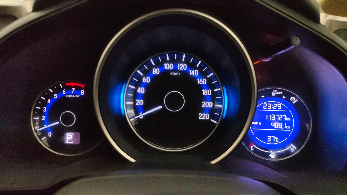 2017 Honda Jazz 1.2L I-VTEC V AT, CNG, Automatic, 1,13,720 km, Odometer Image