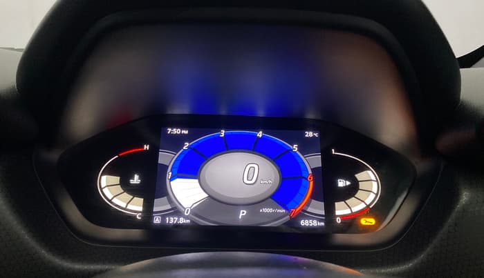 2023 Nissan MAGNITE XV PREMIUM TURBO CVT DUAL TONE, Petrol, Automatic, 6,857 km, Odometer Image