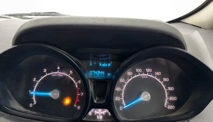 2016 Ford Ecosport TREND 1.5L PETROL, CNG, Manual, 74,329 km, Odometer Image