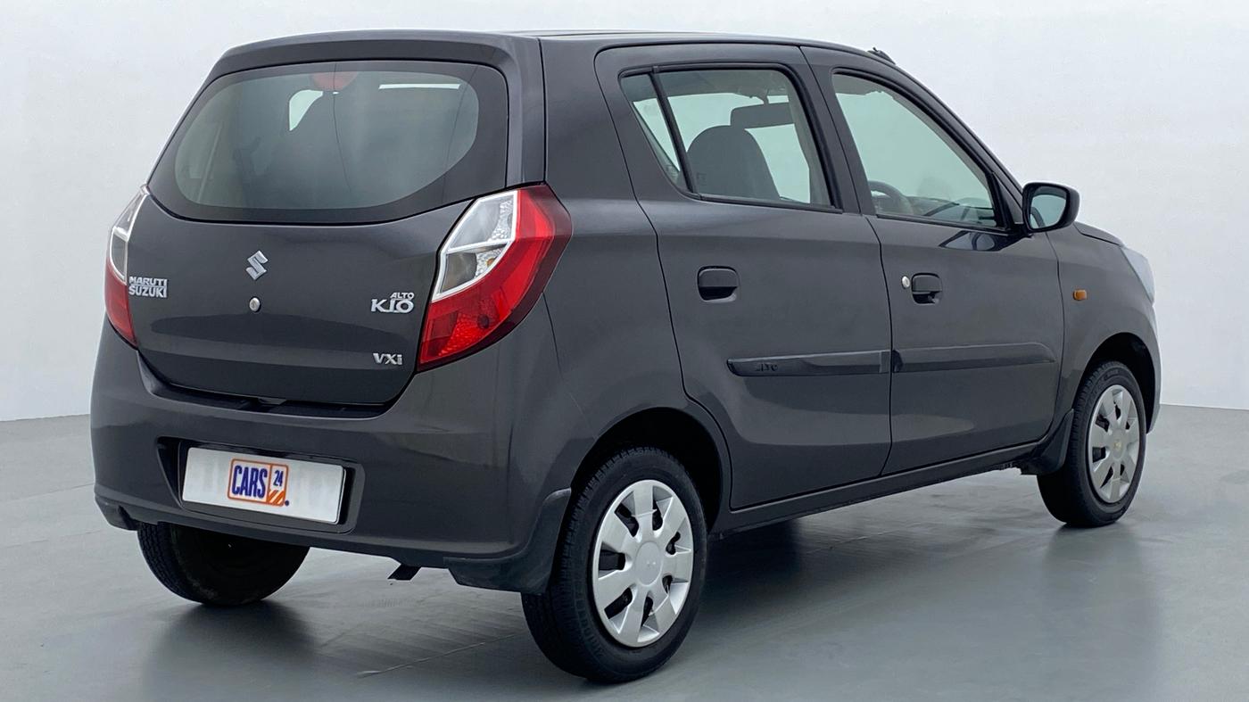2015 Maruti Alto K10 VXI P, Petrol, Manual, 13,610 km, Right Back Diagonal (45- Degree) View