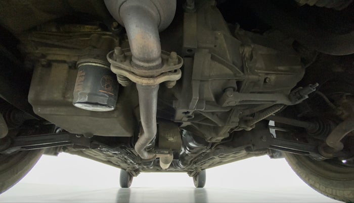 2015 Maruti Alto K10 VXI P, Petrol, Manual, 13,610 km, Front Underbody