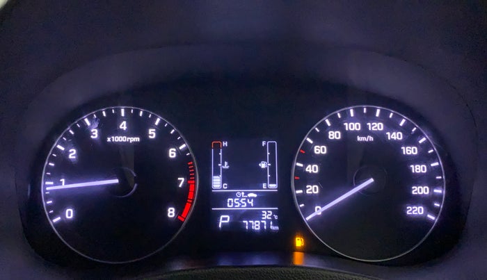 2018 Hyundai Creta SX PLUS AT 1.6 PETROL, Petrol, Automatic, 77,814 km, Odometer Image